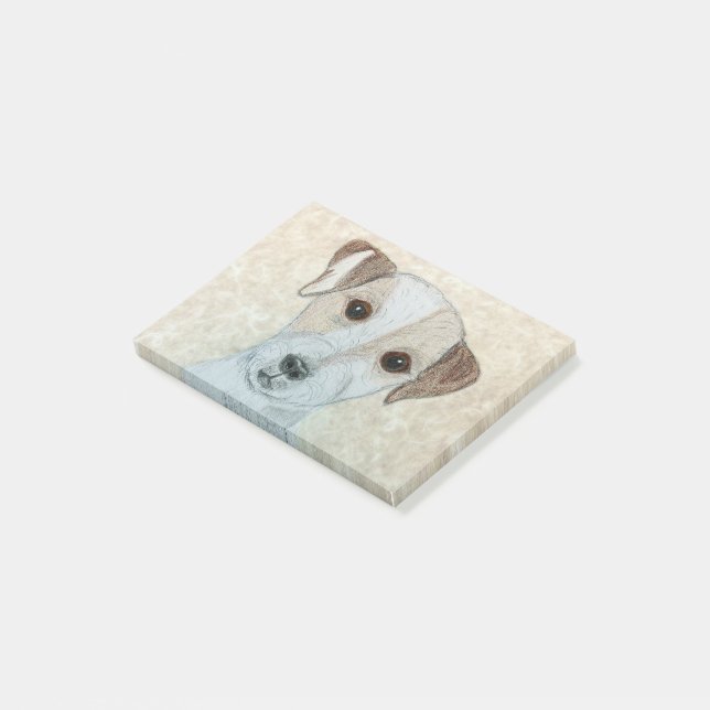 Parson Russell Terrier Post-it Block (Vinklad)