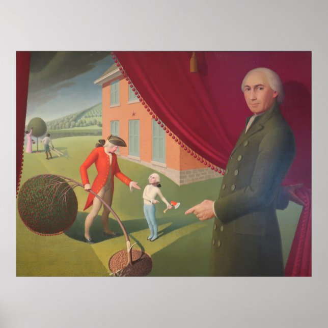 Parson Weems’ Fable Poster (Framsidan)