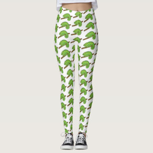 Parsons chameleon-illustration leggings