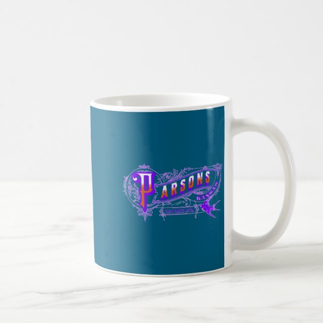Parsons Kansas Purple Martin Bird  Kaffemugg (Höger)