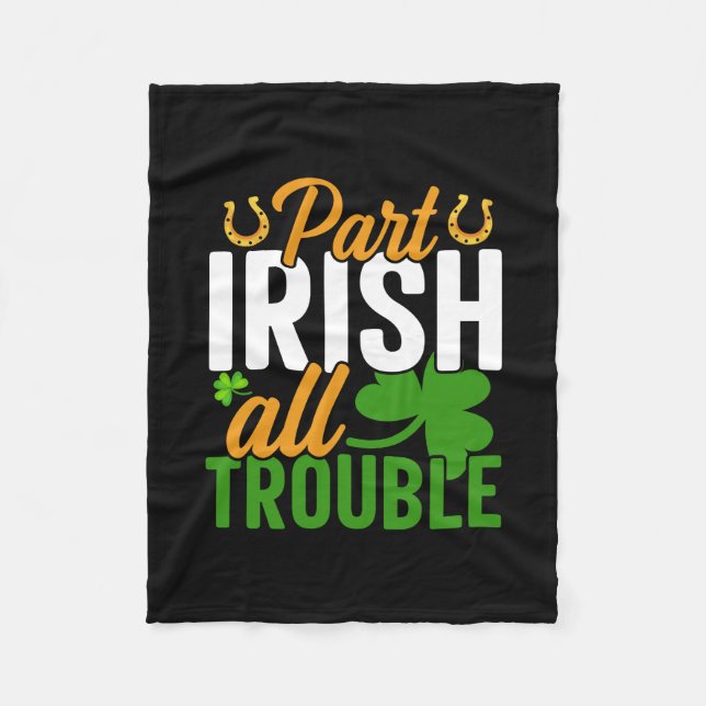 Part Irish All Trouble Fleecefilt (Framsidan)