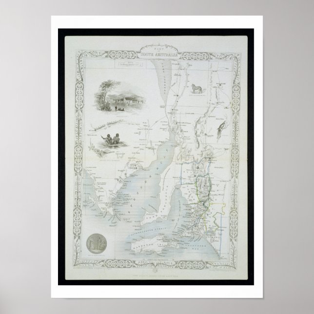 Part of South Australia, from a Series of World Mo Poster (Framsidan)