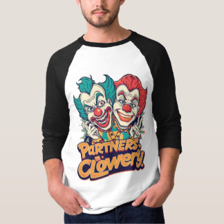Parter i Clowery (Rolig Clownskämt) T Shirt