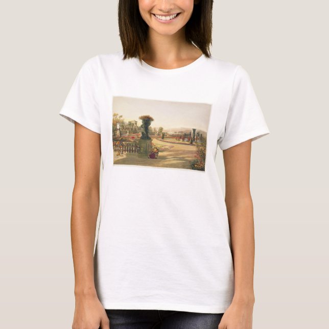 Parterre, Trentham Hall Gardens, pub. av Thoma T Shirt (Framsida)