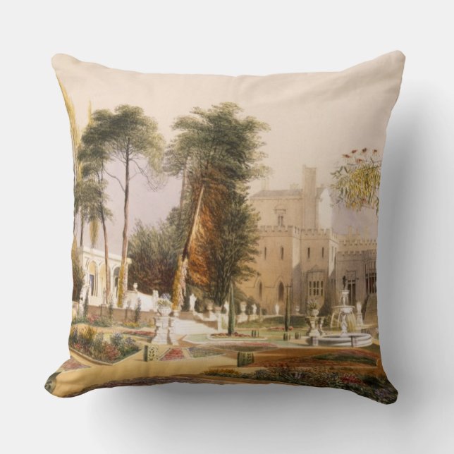 Parterren i trädgårdarna på Wilton, placera av Kudde (Framsida)