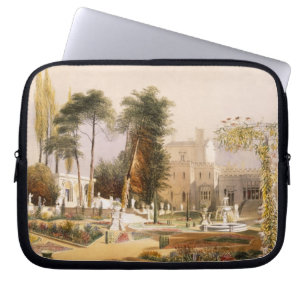 Parterren i trädgårdarna på Wilton, placera av Laptop Sleeve