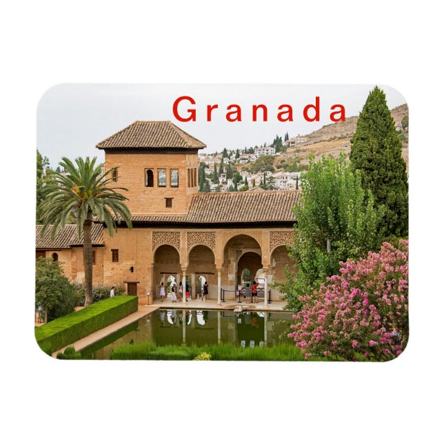 Parthal - fragment av Alhambra. Magnet (Horisontell)
