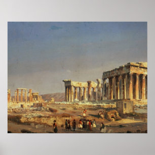 Parthenon 1863 poster