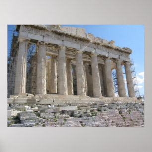 Parthenon - 500-talet BC Poster