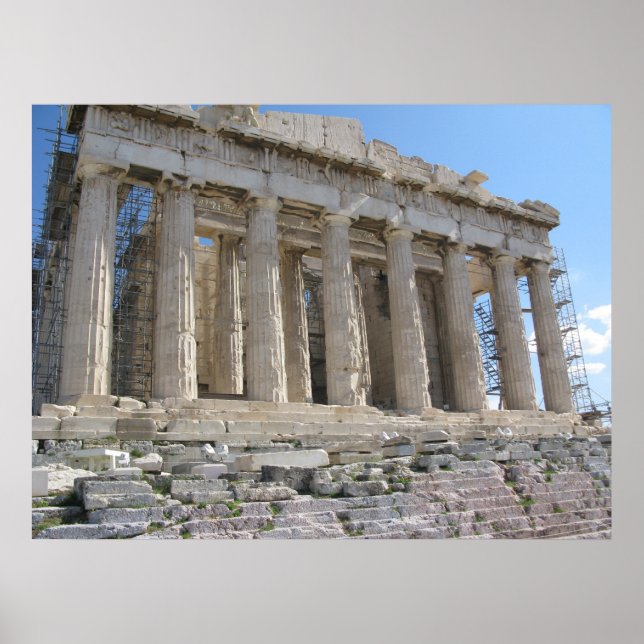 Parthenon - 500-talet BC Poster (Framsidan)
