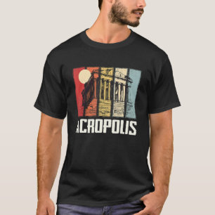 Parthenon Acropolis Aten Grekiska staden Grekland  T Shirt