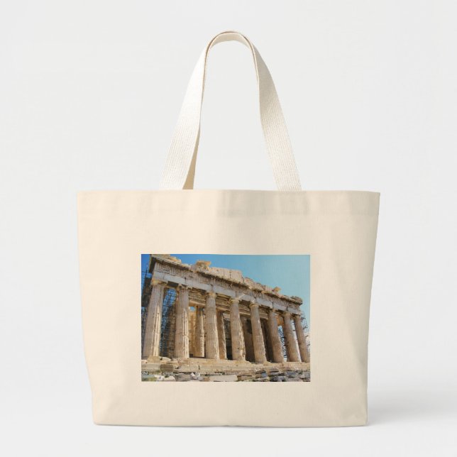 Parthenon Acropolis Athens Jumbo Tygkasse (Framsidan)