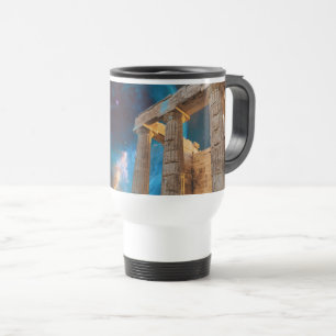 Parthenon Acropolis Greece möter rymden Resemugg
