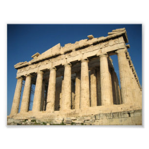 Parthenon Acropolis i Aten Fototryck