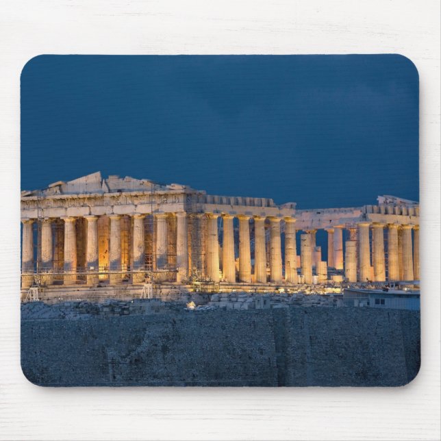 Parthenon Aten, Grekland Musmatta (Framsidan)