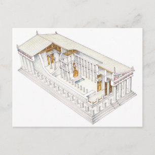 Parthenon Aten Vykort