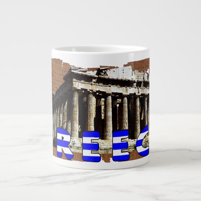 Parthenon Greece Jumbo Mugg (Framsidan)