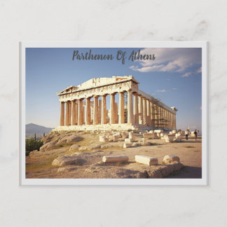 Parthenon i Aten Vykort