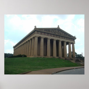 Parthenon Nashville TN Centennial Park Poster