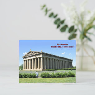 Parthenon Nashville Vykort