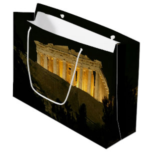 Parthenon på natten
