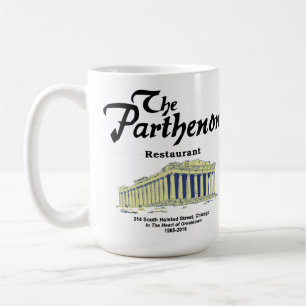 Parthenon Restaurant, Greektown, Chicago Kaffemugg