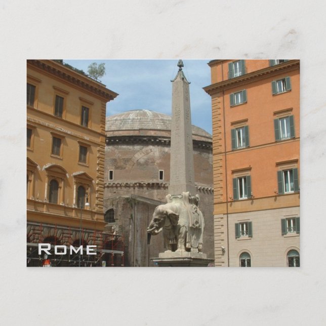 Parthenon - Rom Vykort (Framsida)