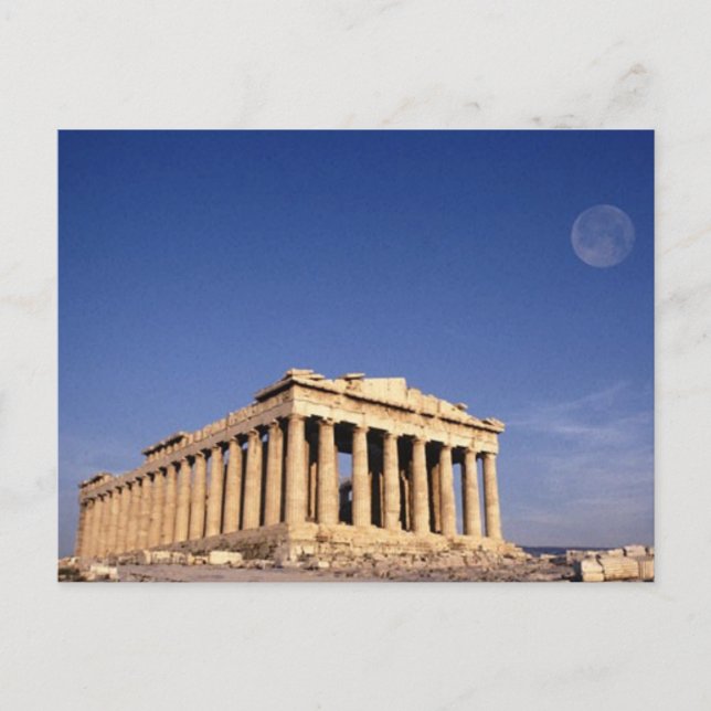 parthenon vykort (Framsida)