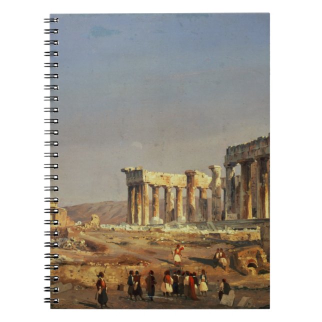 Parthenonen, 1863 anteckningsbok (Framsidan)