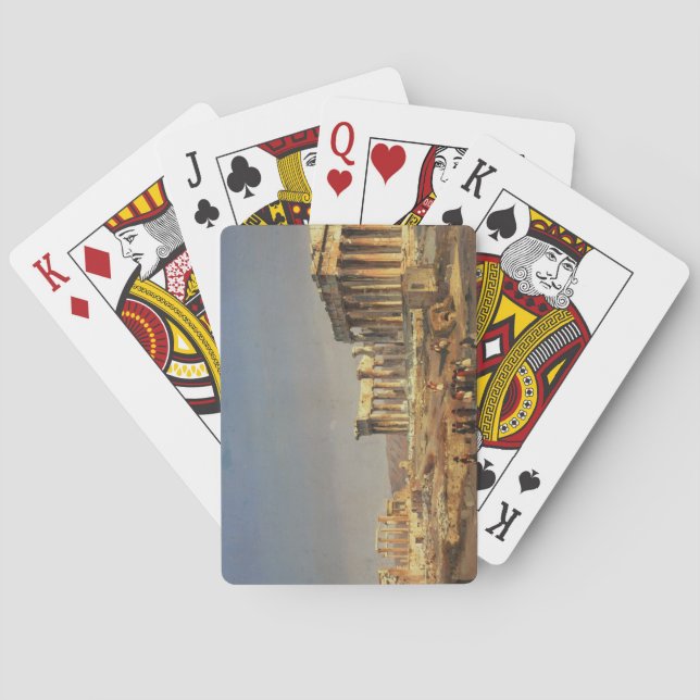 Parthenonen, 1863 casinokort (Baksidan)