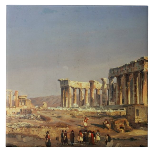 Parthenonen, 1863 kakelplatta (Framsidan)