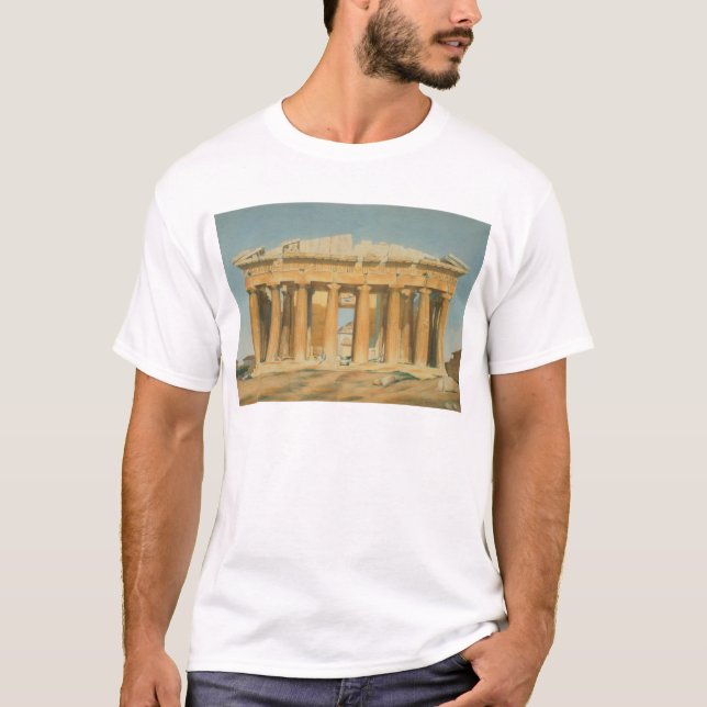 Parthenonen, Athens, 1810-37 Tee (Framsida)