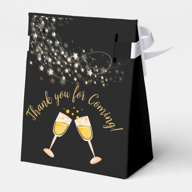 Parti-förmånslåda Presentaskar (Baksidan Sidan)