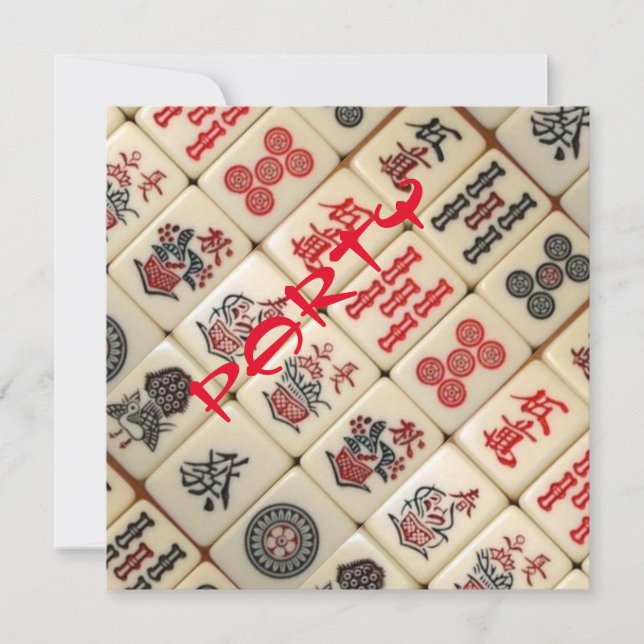 Parti inbjudan (Framsida)