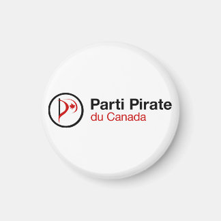 Parti Pirat du Canada Magnet