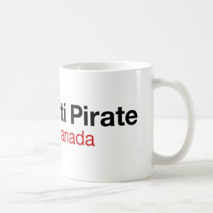 Parti pirat du Kanada Kaffemugg