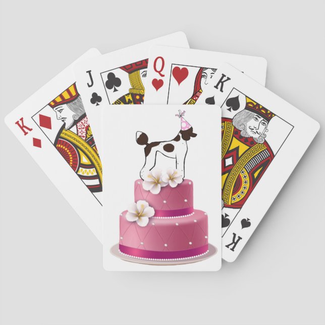 Parti Pudel-kort Casinokort (Baksidan)