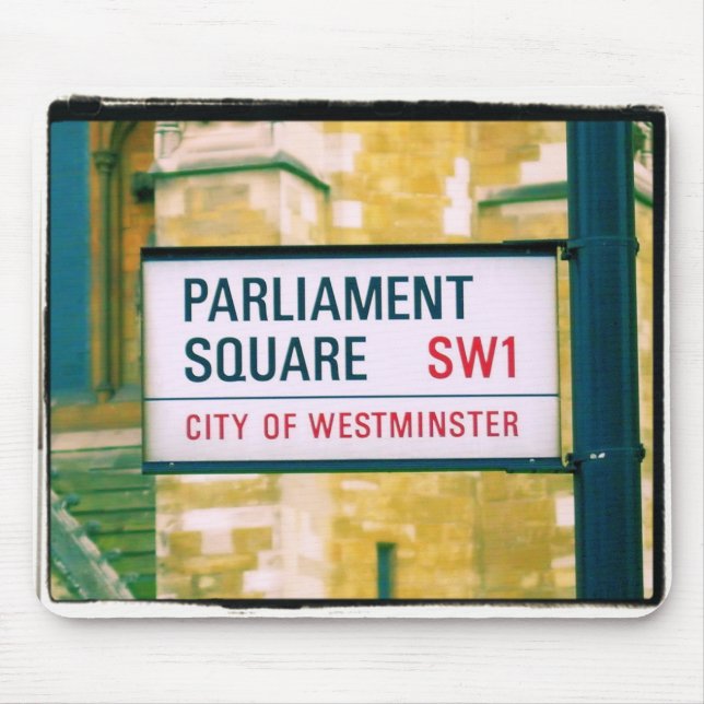 Parti Square - Westminster - London - Mousepad Musmatta (Framsidan)