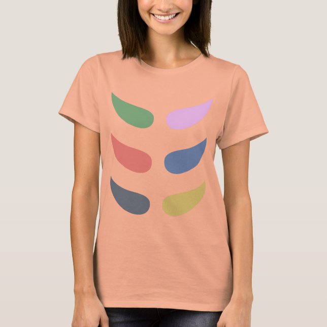 Parti-TÅRAR-dams t-shirt (Framsida)