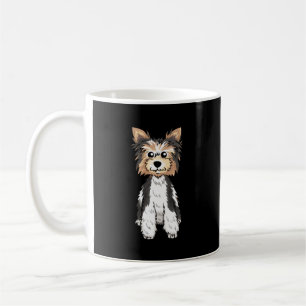 Parti Yorkie Cute Art Kaffemugg