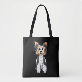 Parti Yorkie Cute Art Tygkasse