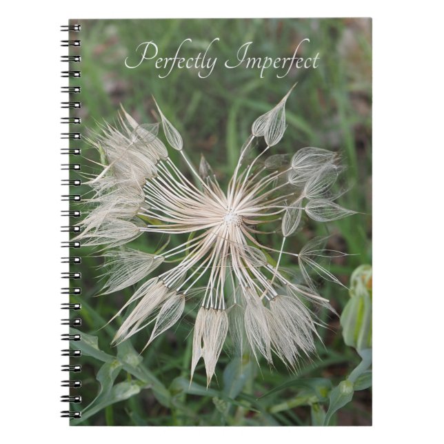 Partial Puff Photo Spiral Notebook Anteckningsbok (Framsidan)