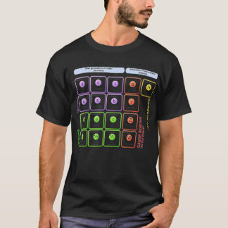 Particals Standard Model Higgs Boson Physics T Shirt