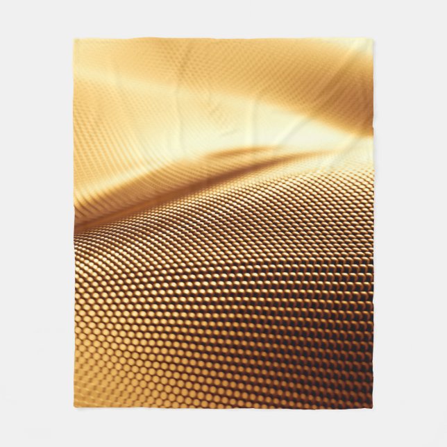 Particle dränerar bakgrunden till lyxen guld. 3d i fleecefilt (Framsidan)
