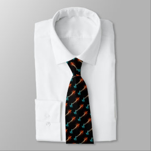 Particle-Wave Duality Neck Tie Slips
