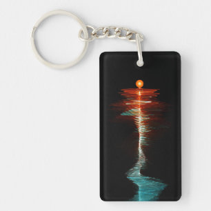 Particle-Wave Duality Nyckelring