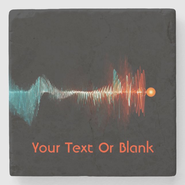 Particle-Wave Duality Underlägg Sten (Framsidan)