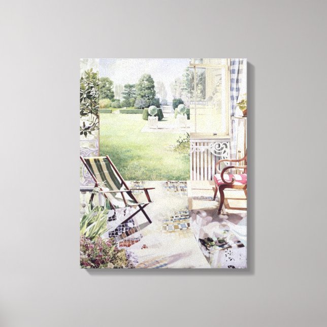 Partie de Campagne 1988 Canvastryck (Framsida)