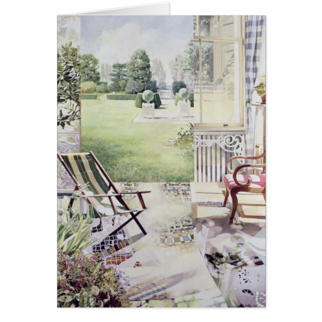 Partie de Campagne 1988 Hälsningskort (Framsidan)