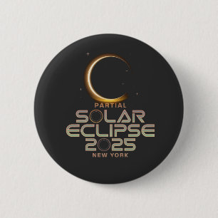 Partiell solär Eclipse 2025 Astronomihändelse Knapp